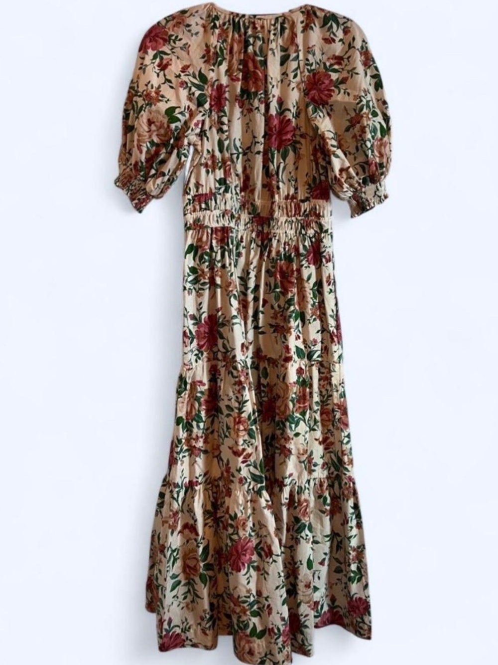 Anthropologie Somerset Floral Maxi Dress S Cottagecore Garden Party - Picture 7 of 8